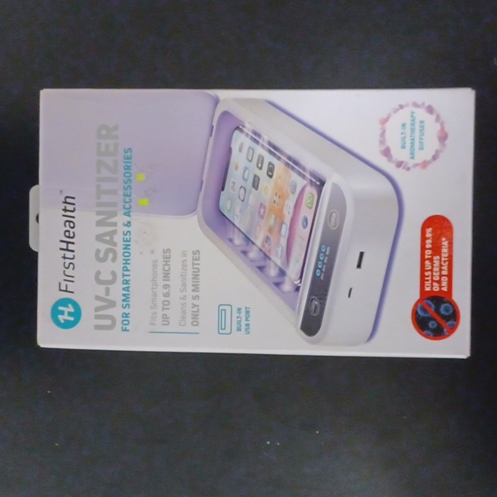 First Health UV-C Sanitizer for smart phones & Accessories